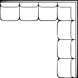 Narożnik duży L/Narożnik U